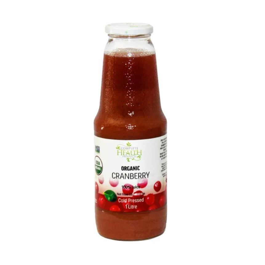 Complete Health Products 100% Organic Cranberry Juice 1l