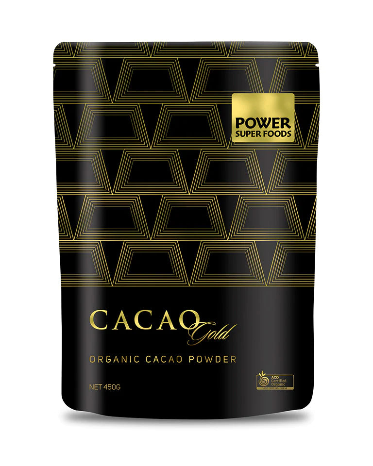 Power Super Foods Organic Cacao Butter Raw Buttons 250g