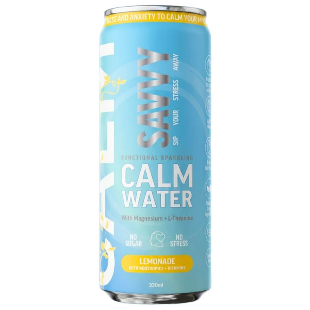 Savvy Calm Sparkling Water Lemonade 320ml