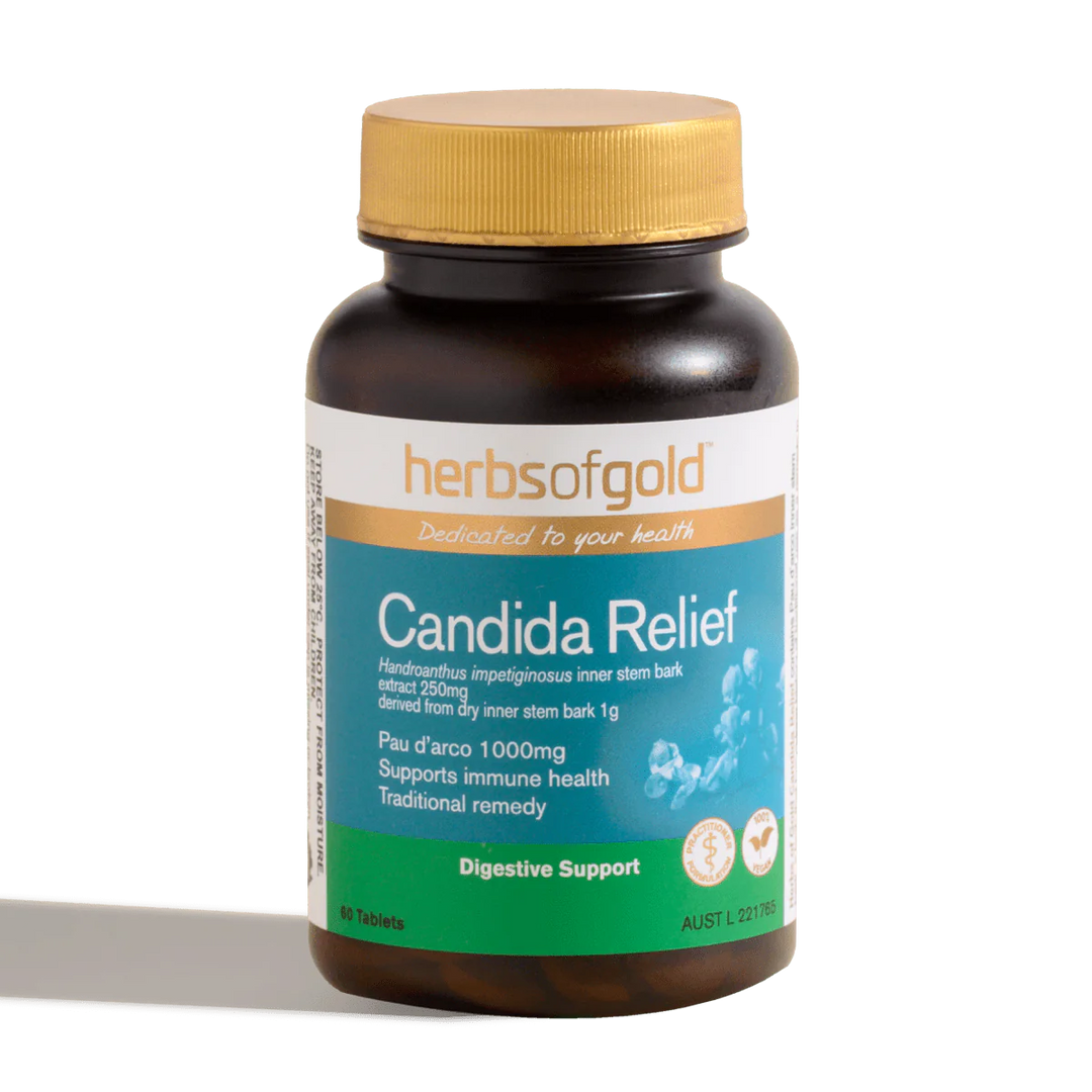 Herbs Of Gold Candida Relief 60t