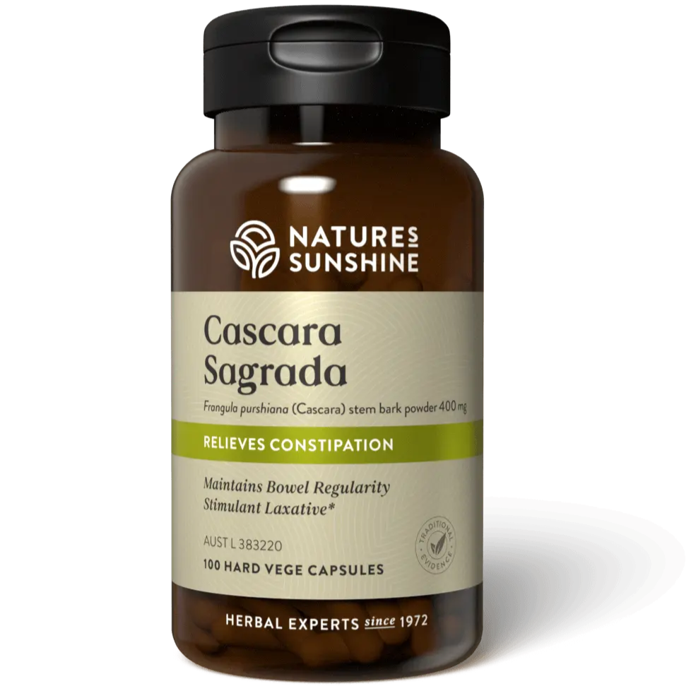 Natures Sunshine Cascara Sagrada 100c