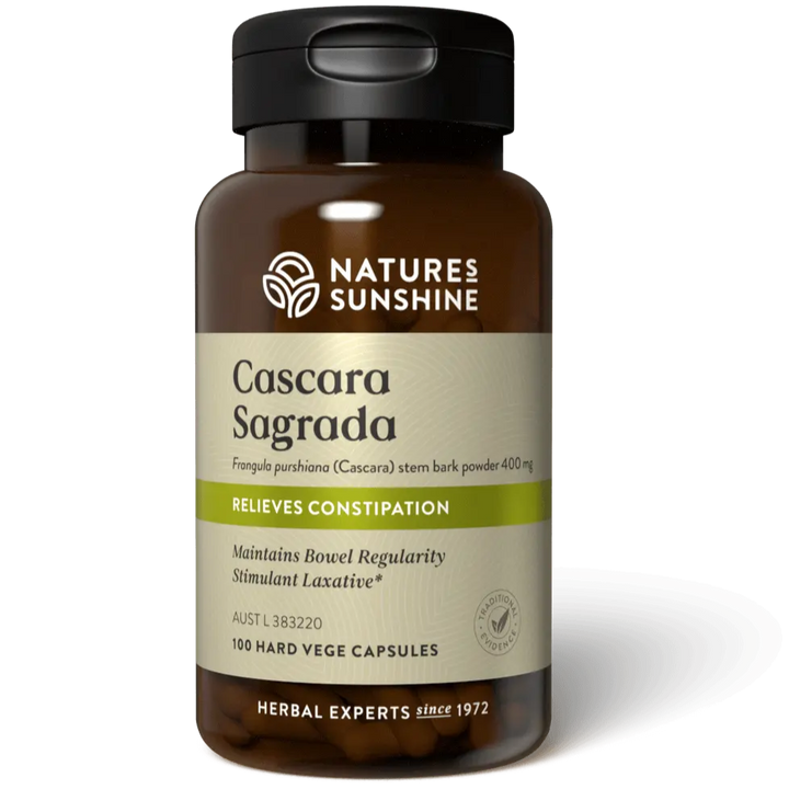 Natures Sunshine Cascara Sagrada 100c