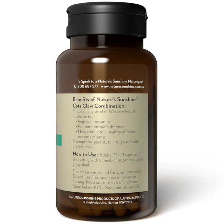 Natures Sunshine Cats Claw 100c