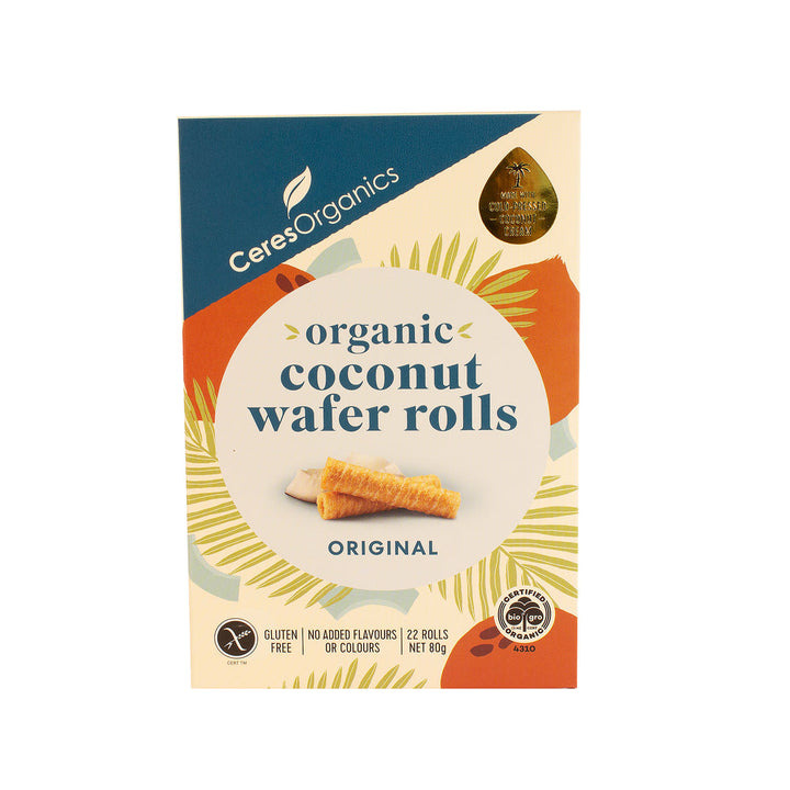 Ceres Organics Coconut Rolls 80g