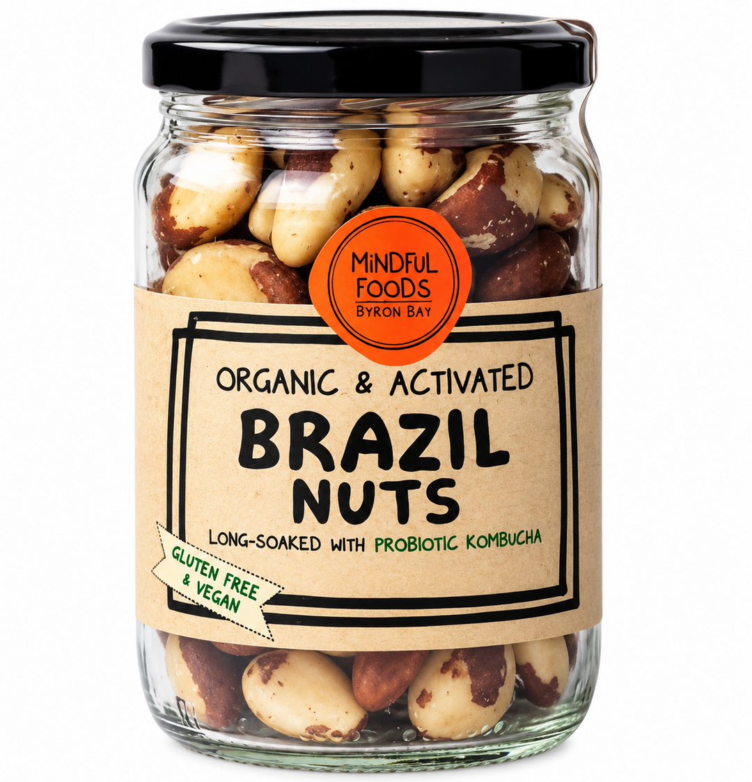 Mindful Foods Organic & Activated Brazil Nuts 325g