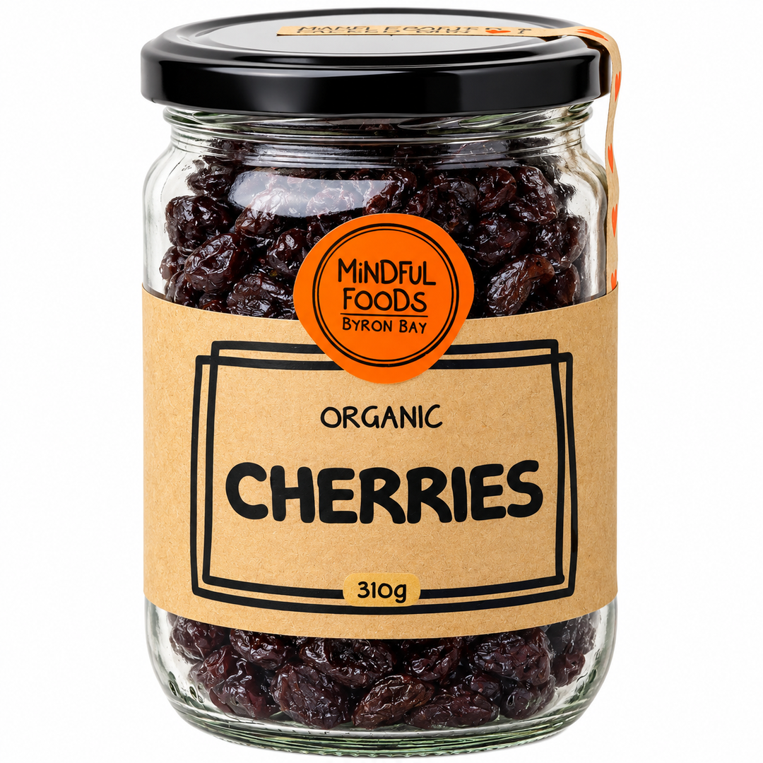 Mindful Foods Organic Cherries 310g