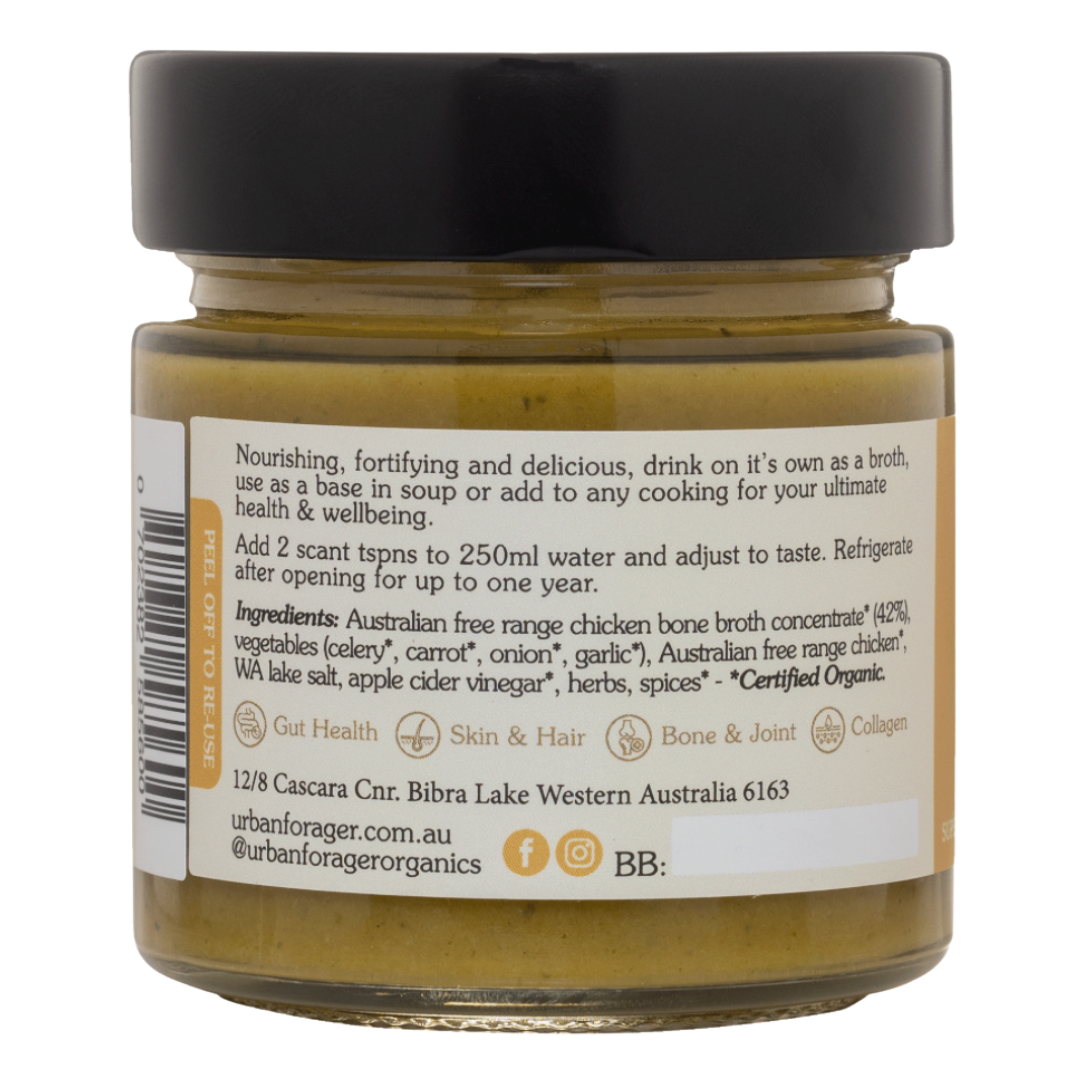 Urban Forager Organic Chicken Bone Broth Concentrate 250g