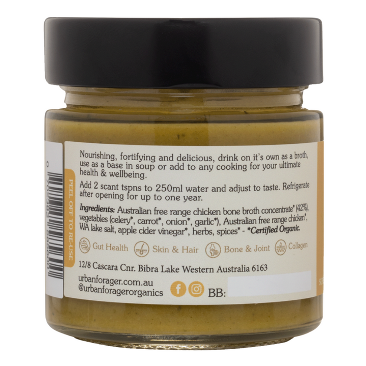 Urban Forager Organic Chicken Bone Broth Concentrate 250g