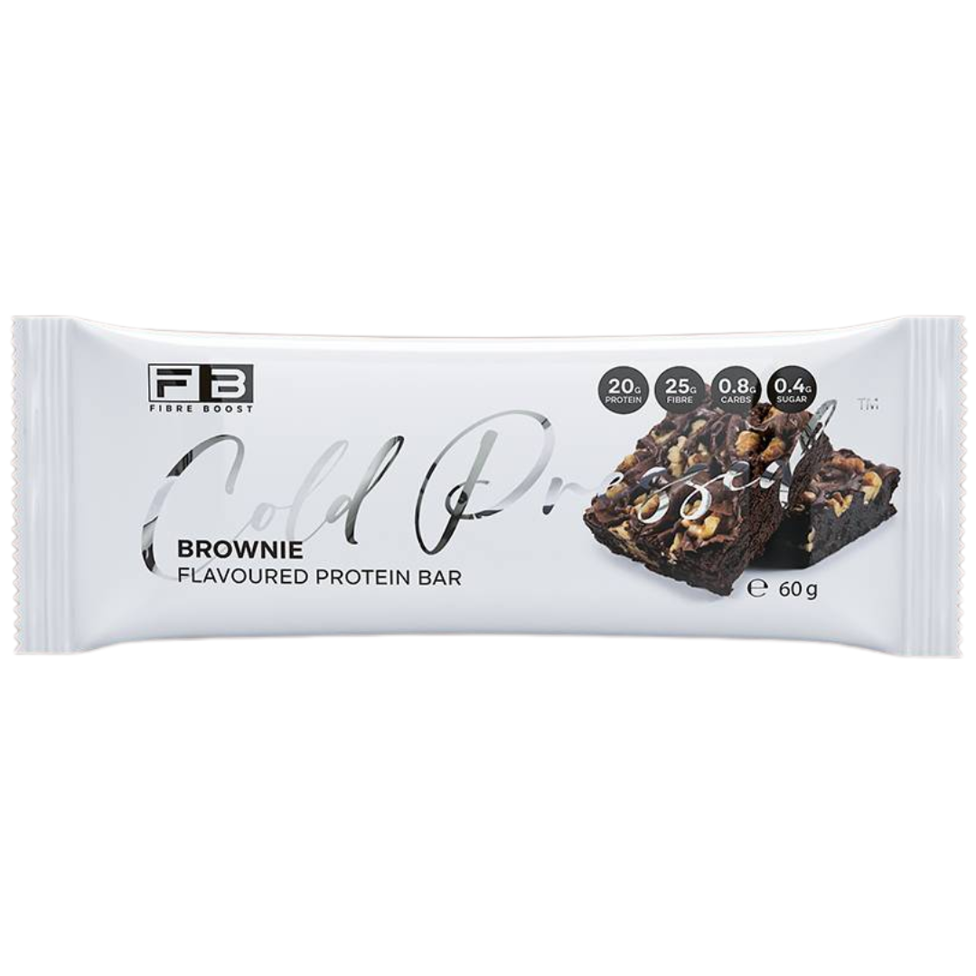 Fibre Boost Cold Pressed Protein Bar Brownie 50g
