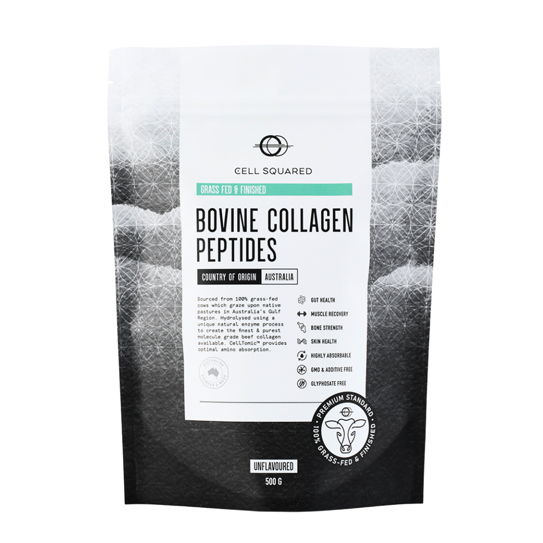 Cell Squared Bovine Collagen Peptides Powder 250g