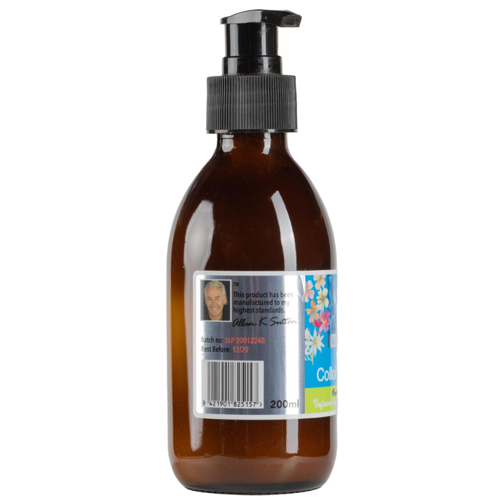 Allan K Sutton My Colloidal Silver Organic Scented Pump Lotion 200ml