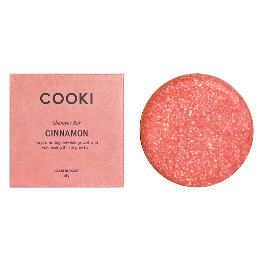 Cooki Haircare Cinnamon Shampoo Bar In Box 65g