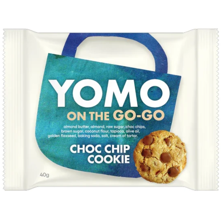 Yomo Gluten Free Cookies Choc Chip Cookie 40g