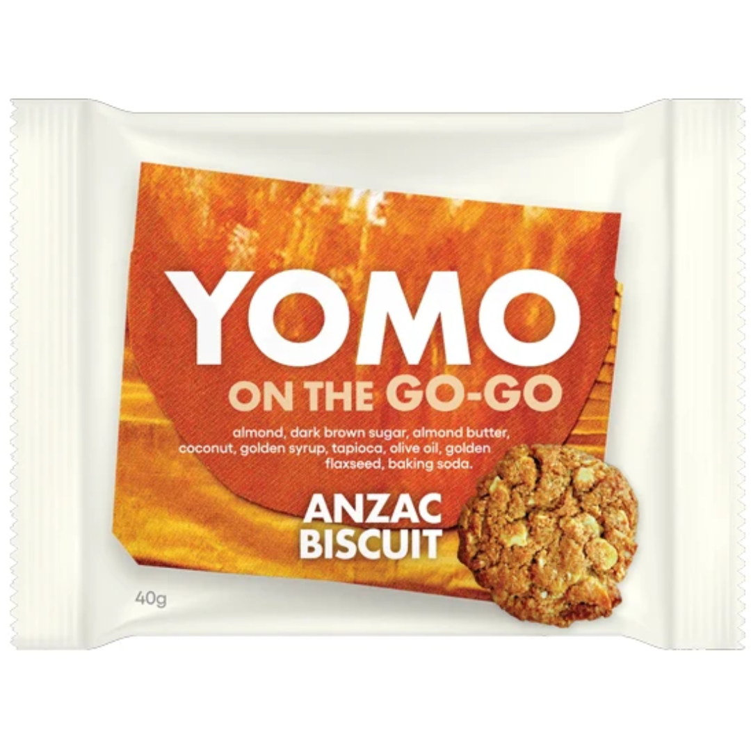 Yomo Gluten Free Cookies Anzac Biscuit 40g