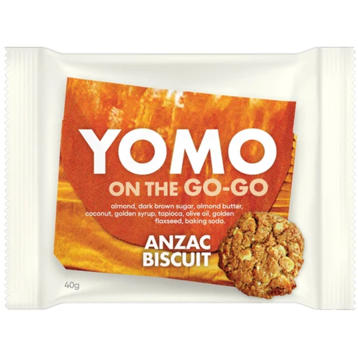 Yomo Gluten Free Cookies Anzac Biscuit 40g