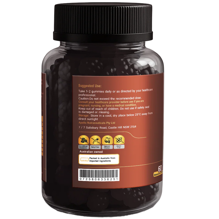Apollo Black Seed Oil Gummies 60 Pieces