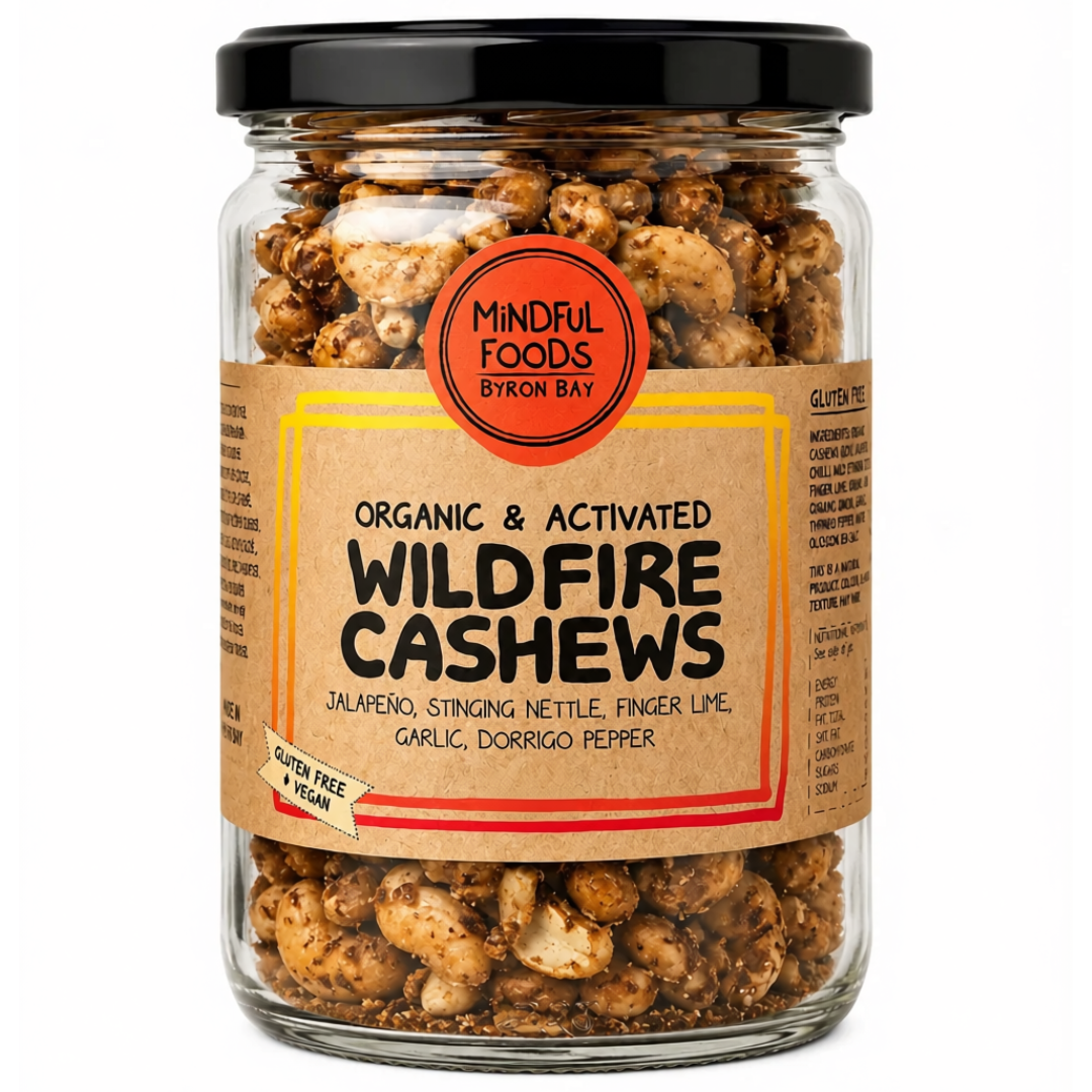 Mindful Foods Organic & Activated Wildfire Cashews