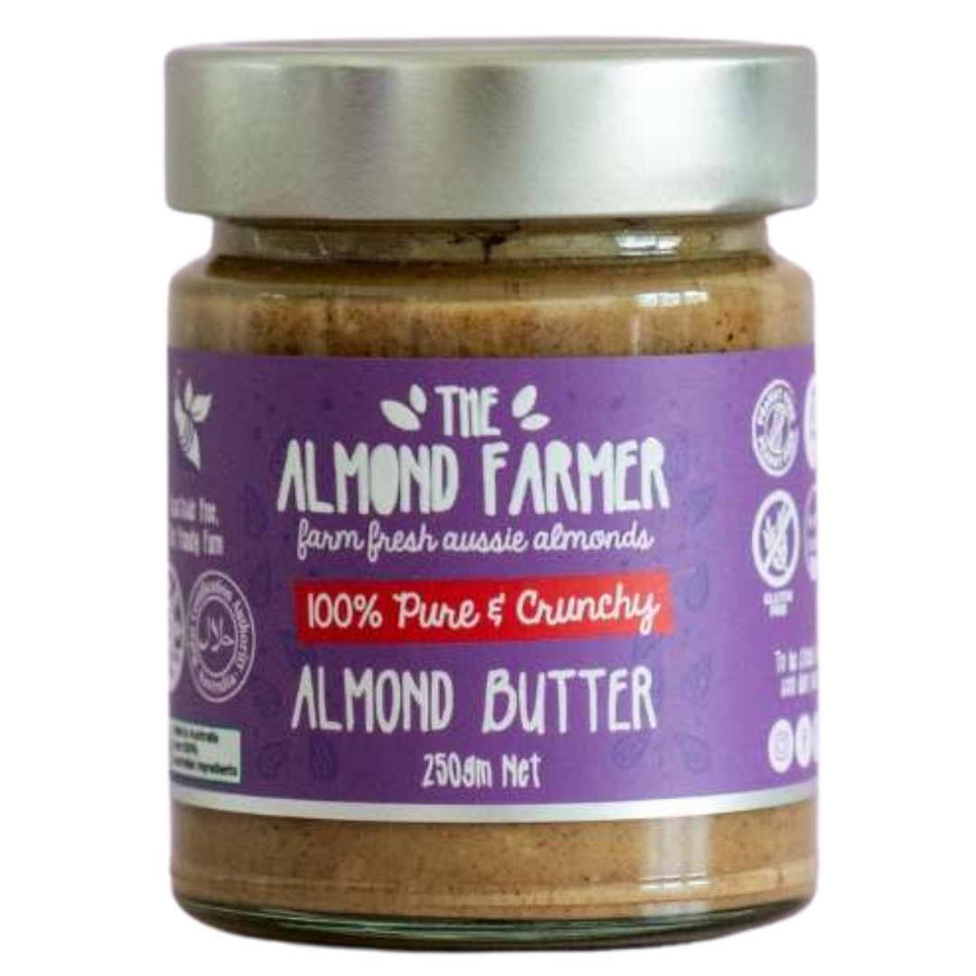 Almond Farmer 100% Crunchy Almond Butter 250g