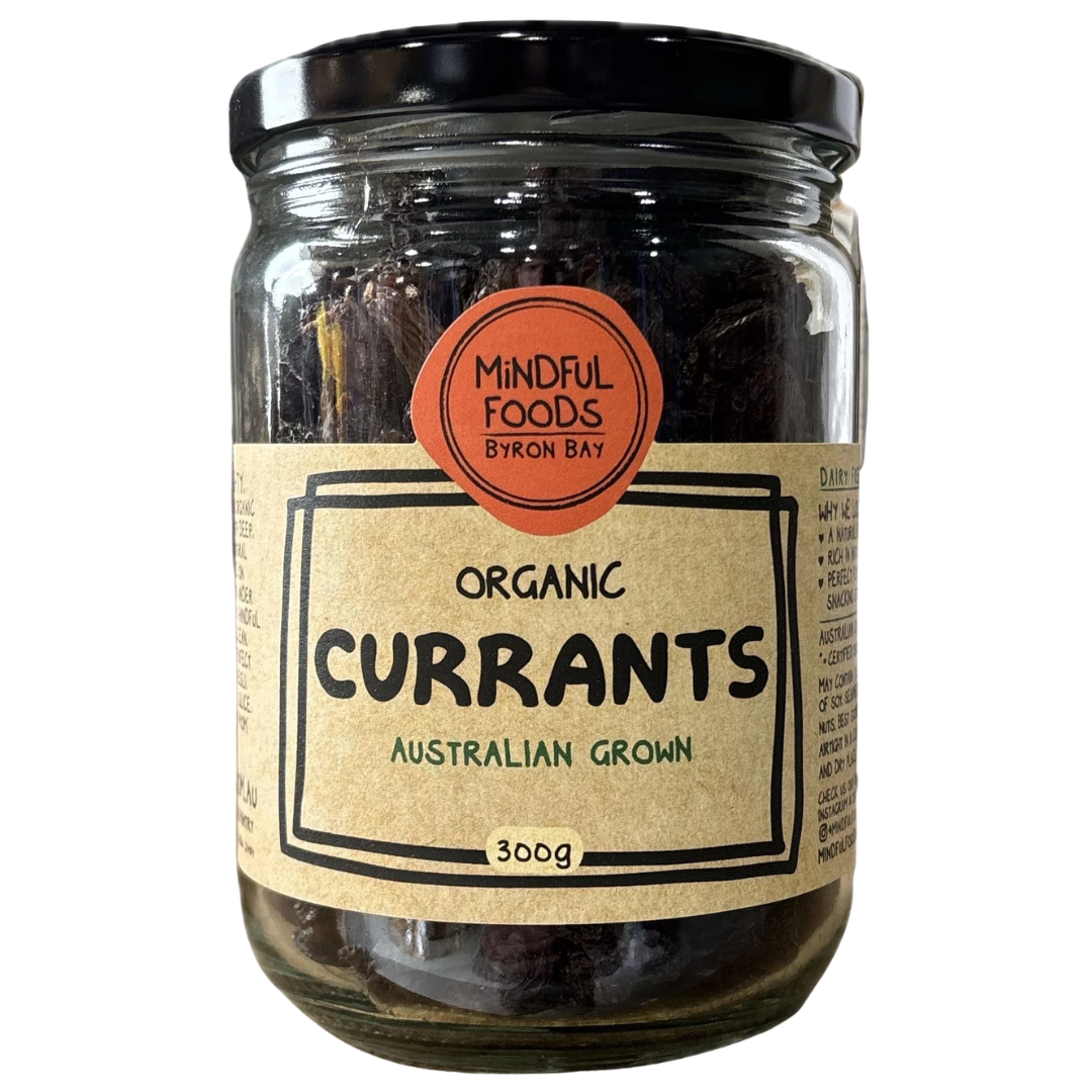 Mindful Foods Organic Currants 300g