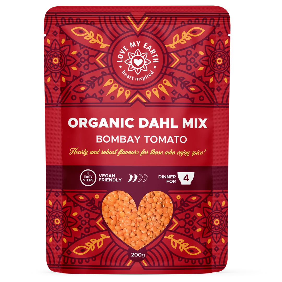 Love My Earth Quick Stix Mix Organic Dahl Bombay Tomato 200g