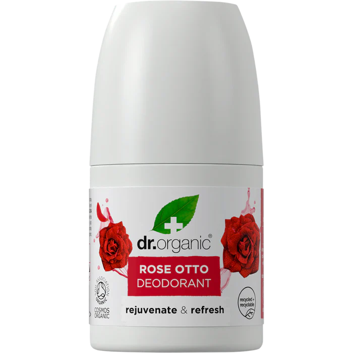 Dr Organic Deodorant Rose Otto 50ml