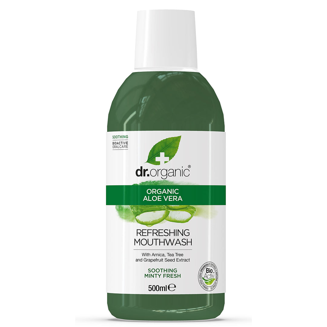 Dr Organic Aloe Vera Mouthwash 500ml