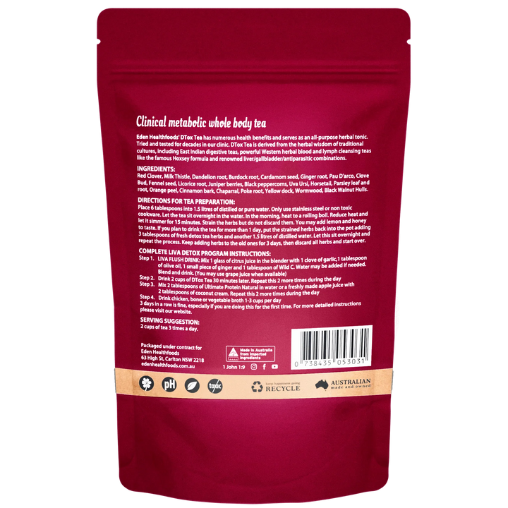 Eden Health Foods Organic Dtox Tea 85g
