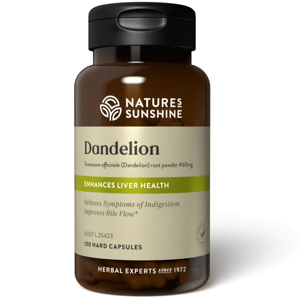 Natures Sunshine Dandelion 100c