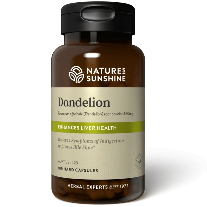 Natures Sunshine Dandelion 100c