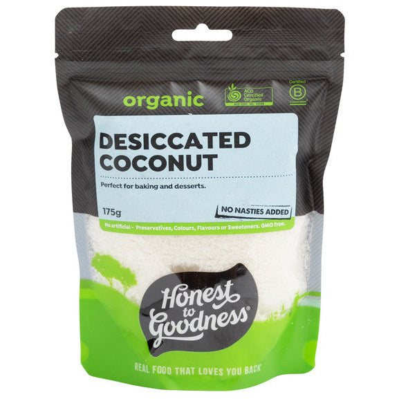 Honest To Goodness Organic Desiccated Coconut 175g