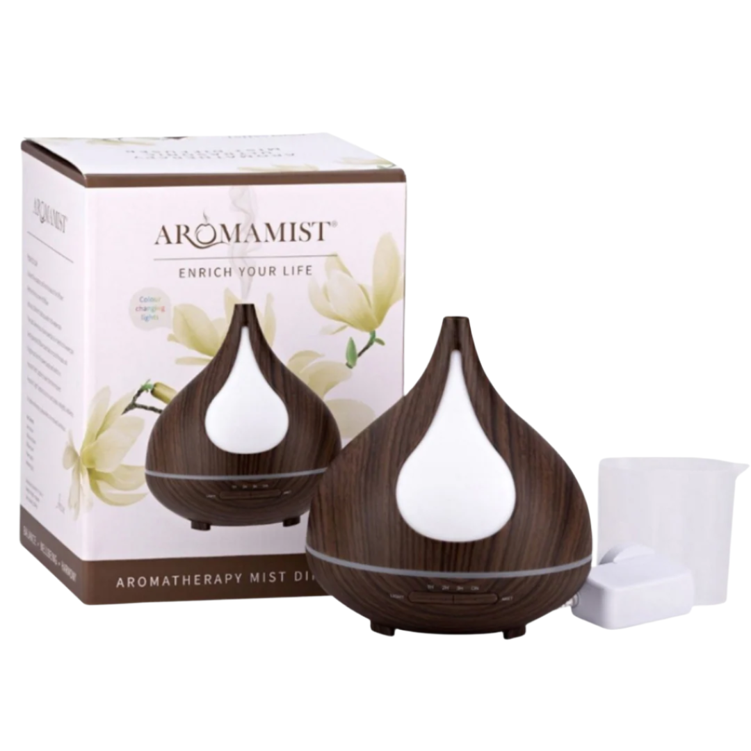 Aromamist Ultrasonic Mist Diffuser Woodgrain Anise