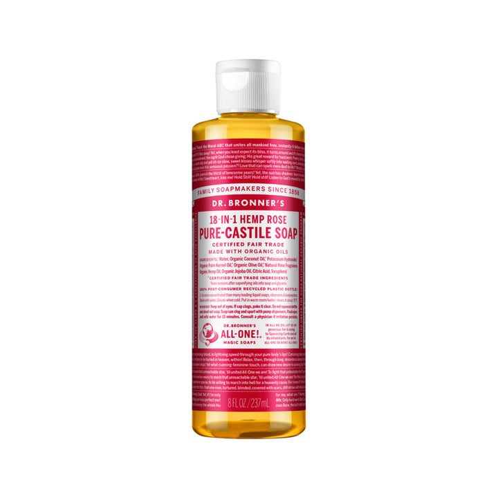 Dr Bronners Rose Castile Soap