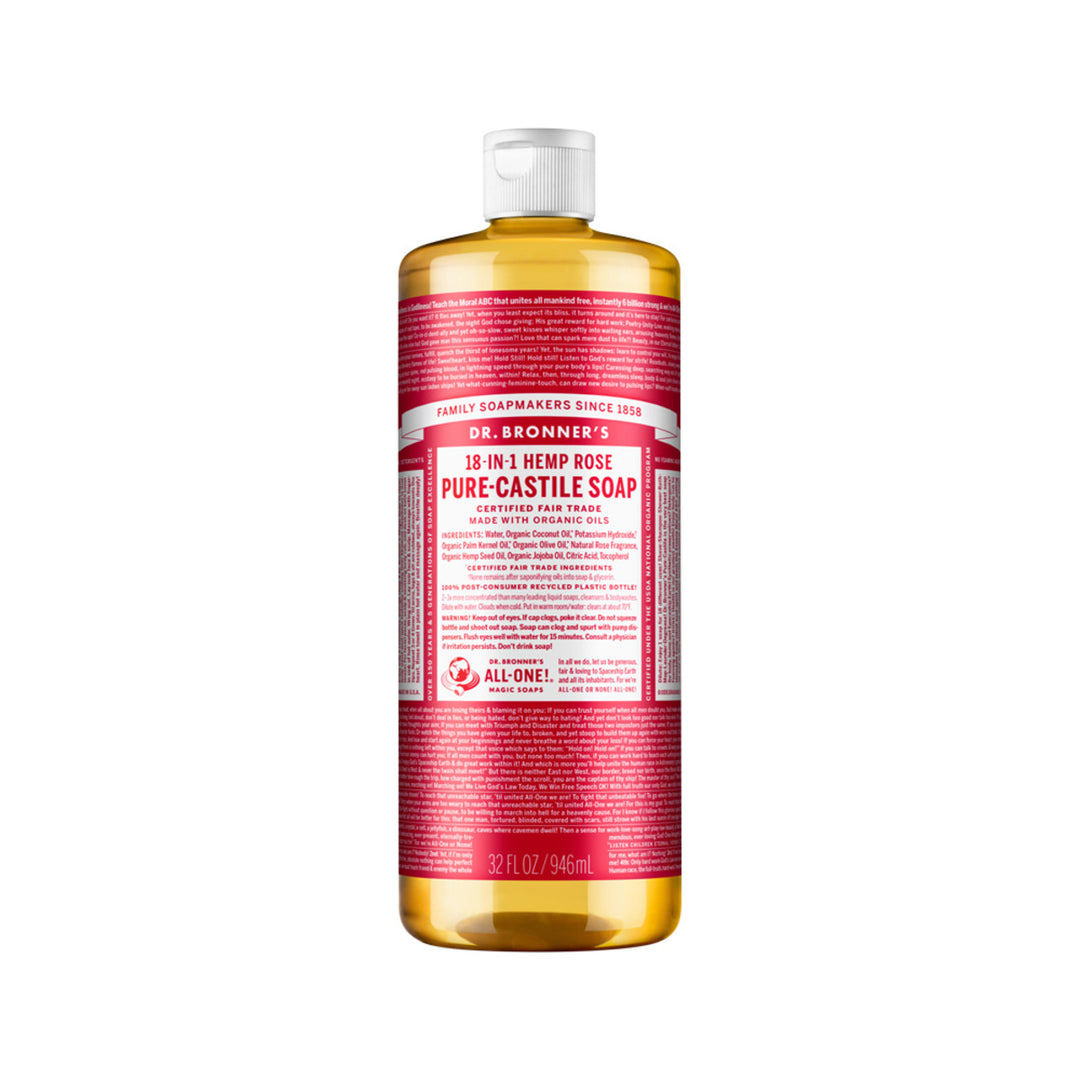 Dr Bronners Rose Castile Soap