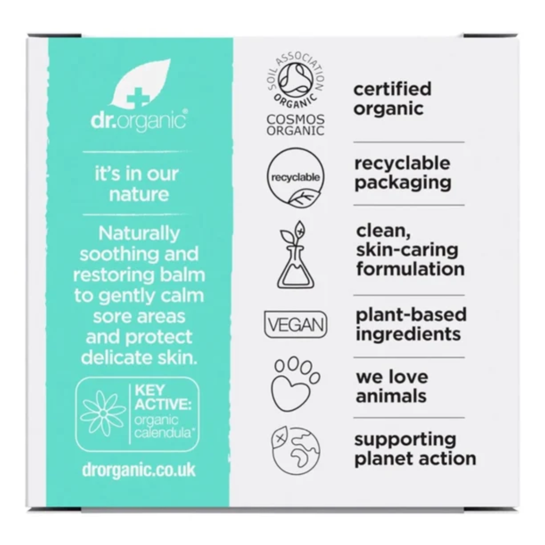 Dr Organic Baby Bum Balm Nappy Change With Calendula 35g