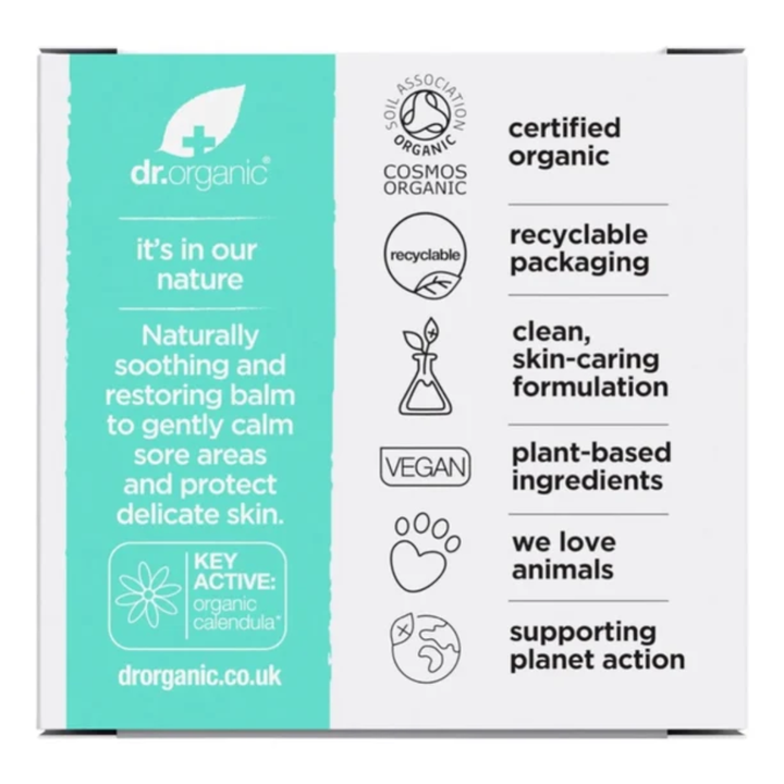 Dr Organic Baby Bum Balm Nappy Change With Calendula 35g