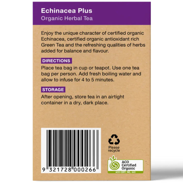 Planet Organic Echinacea Tea 25tb