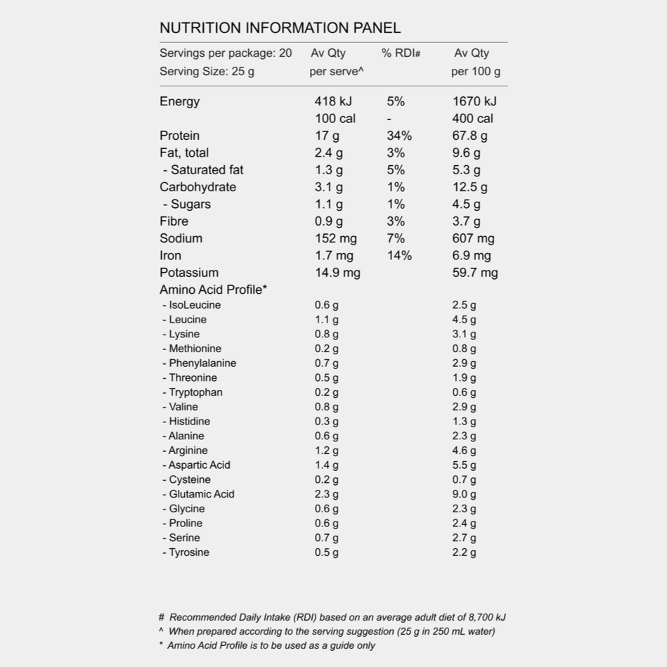 Sol Cleanse Embody Plant Protein Vanilla 500g