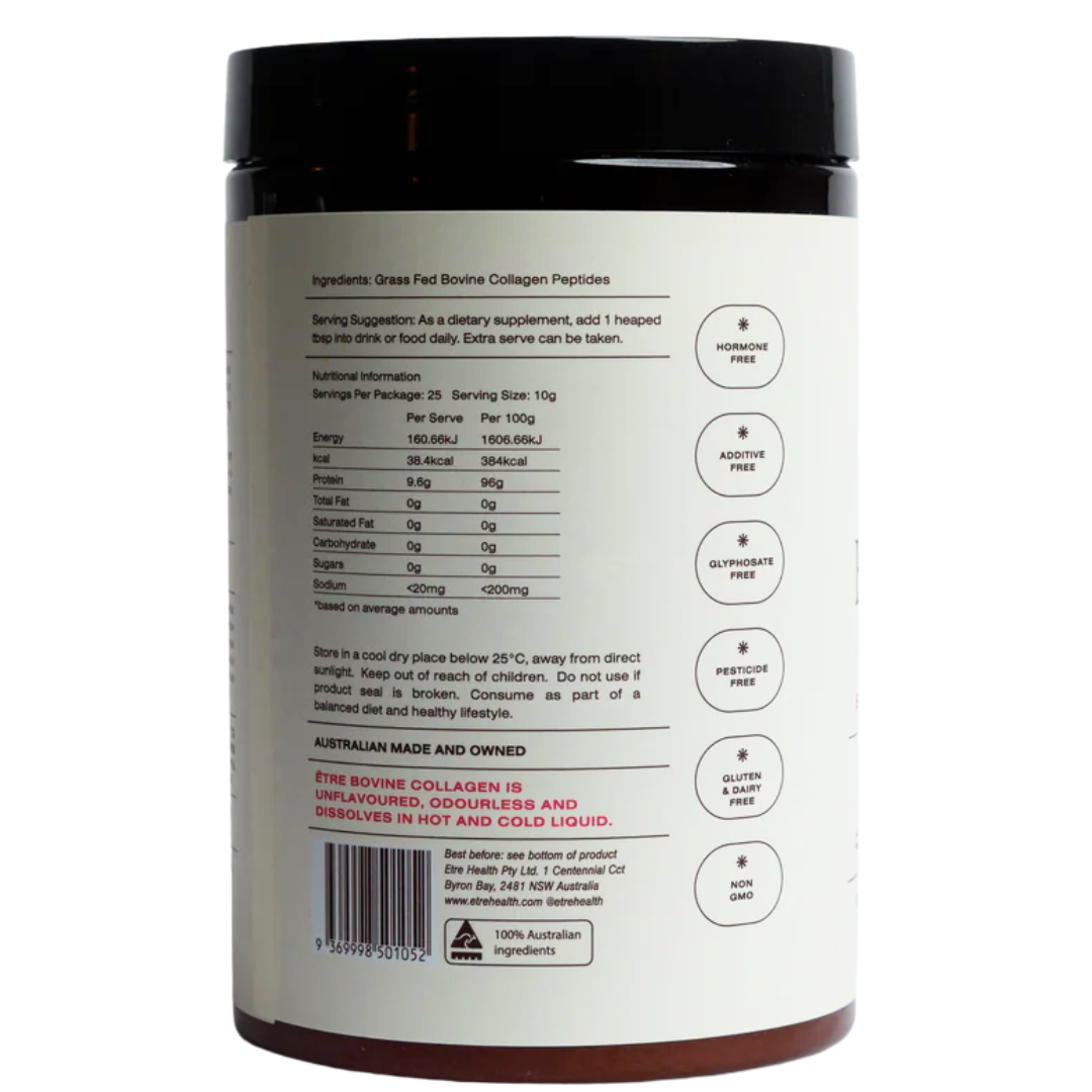 Etre Health Beauty & Digest Bovine Collagen 250g