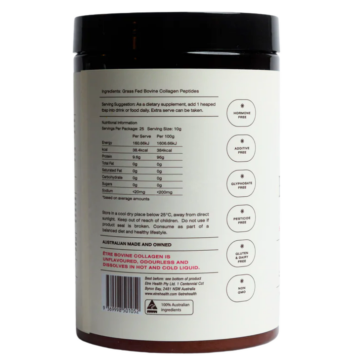 Etre Health Beauty & Digest Bovine Collagen 250g