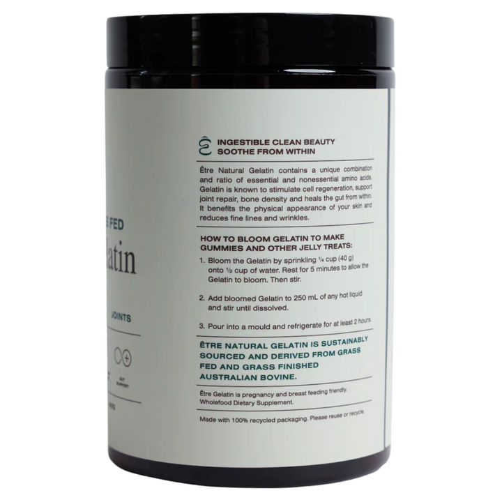 etre Health Australian Grass Fed Natural Gelatin 400g