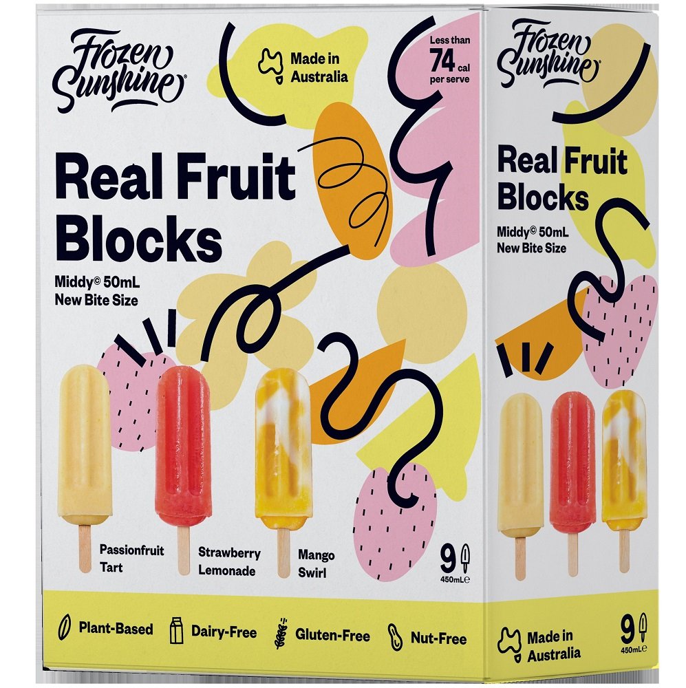 Frozen Sunshine Multipack Real Fruit 50ml X 9