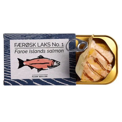 Fangst Faerosk Laks No 1 Faroe Islands Salmon 110g