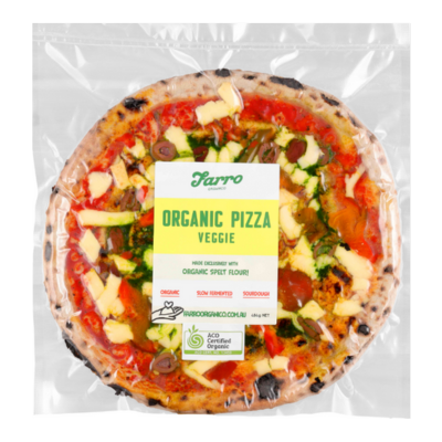 Farro Organico Spelt Pizza Veggie 10 Inch