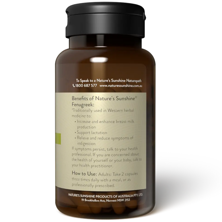 Natures Sunshine Fenugreek 100c