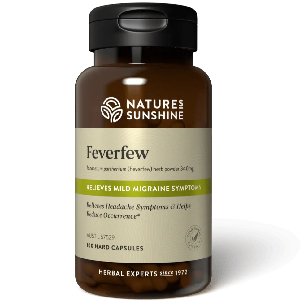 Natures Sunshine Feverfew 100c