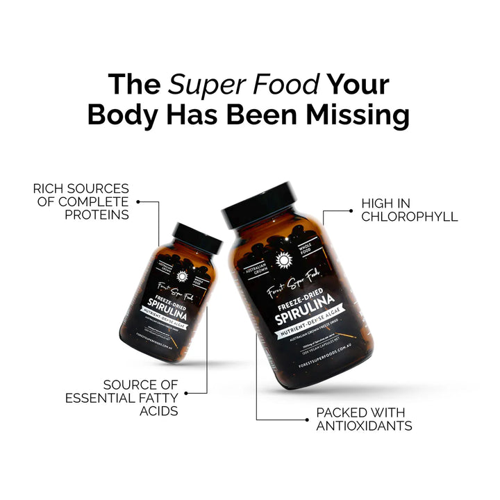 Forest Super Foods Freeze Dried Spirulina 120c