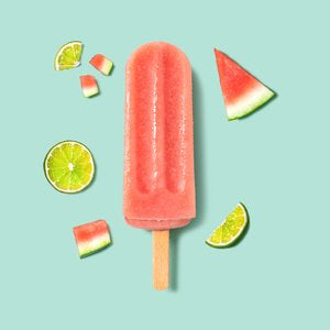 Frozen Sunshine Single Watermelon Lime Ice Block 80ml