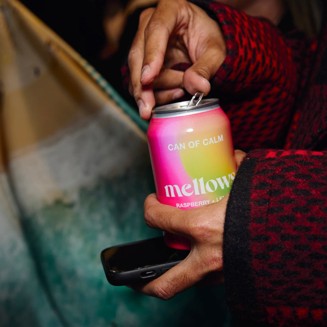 Mellows Functional Sparkling Water Raspberry Lemon 330ml