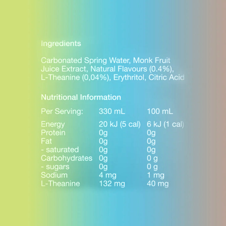 Mellows Functional Sparkling Water Pineapple Lime 330ml