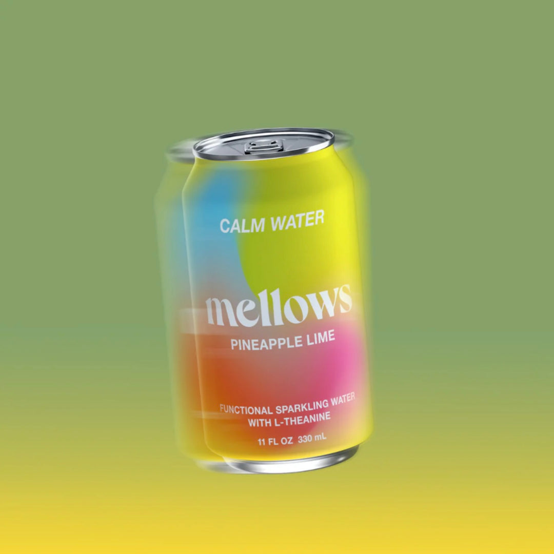 Mellows Functional Sparkling Water Pineapple Lime 330ml